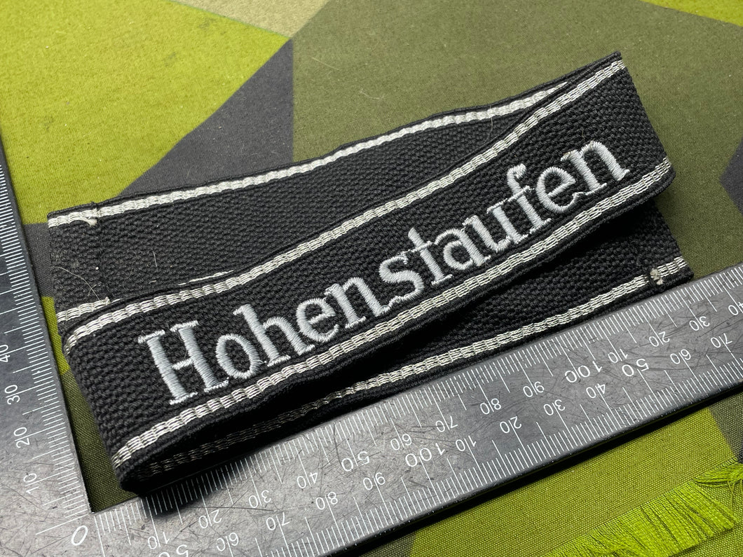 WW2 German SS Hohenstaufen Cuff Title