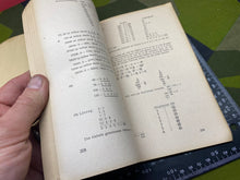 Lade das Bild in den Galerie-Viewer, Original WW2 German Army - 1944 Dated Technical Book 1 for Engineering School
