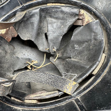 Charger l'image dans la galerie, Original WW2 German Luftshutz Helmet Complete with Liner &amp; Chinstrap
