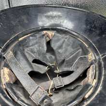 Charger l'image dans la galerie, Original WW2 German Luftshutz Helmet Complete with Liner &amp; Chinstrap
