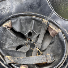 Charger l'image dans la galerie, Original WW2 German Luftshutz Helmet Complete with Liner &amp; Chinstrap
