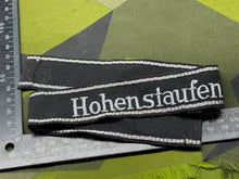 Lade das Bild in den Galerie-Viewer, WW2 German SS Hohenstaufen Cuff Title
