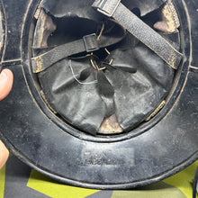 Charger l'image dans la galerie, Original WW2 German Luftshutz Helmet Complete with Liner &amp; Chinstrap
