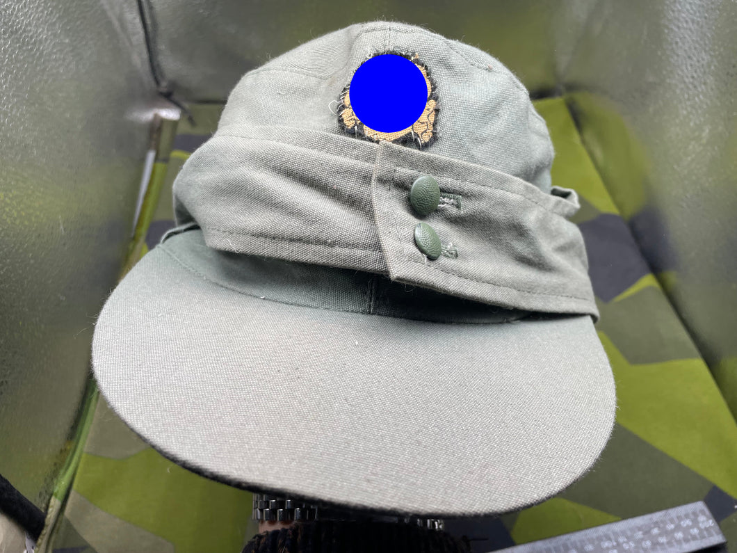 WW2 German SS Ski Cap with Skull Badge