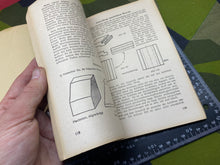 Lade das Bild in den Galerie-Viewer, Original WW2 German Army - 1944 Dated Technical Book 1 for Engineering School
