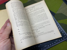 Lade das Bild in den Galerie-Viewer, Original WW2 German Army - 1944 Dated Technical Book 1 for Engineering School
