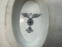Load image into Gallery viewer, German Army Rosenthal Officers Mess Gravy Boat 1941 Dated
