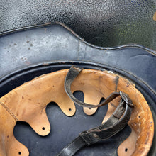 Charger l'image dans la galerie, Original WW2 German Luftshutz Helmet Complete with Liner &amp; Chinstrap

