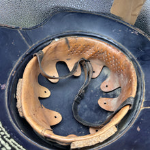 Charger l'image dans la galerie, Original WW2 German Luftshutz Helmet Complete with Liner &amp; Chinstrap
