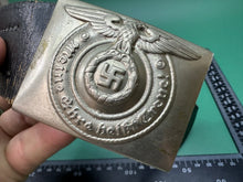 Load image into Gallery viewer, German Army SS Elite Soldiers Belt &amp; Buckle Set - OLT RZM Marked
