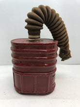 Load image into Gallery viewer, Original WW2 British Army GSR Gas Mask Filter &amp; Tube Part
