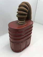 Lade das Bild in den Galerie-Viewer, Original WW2 British Army GSR Gas Mask Filter &amp; Tube Part
