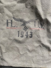 Load image into Gallery viewer, 1943 Dated Reproduction WW2 German Luftwaffe Mail / Money bag.
