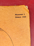 Interesting WW2 German 1940 Feldpost / Musicians Regiment Booklet - The Militaria Shop