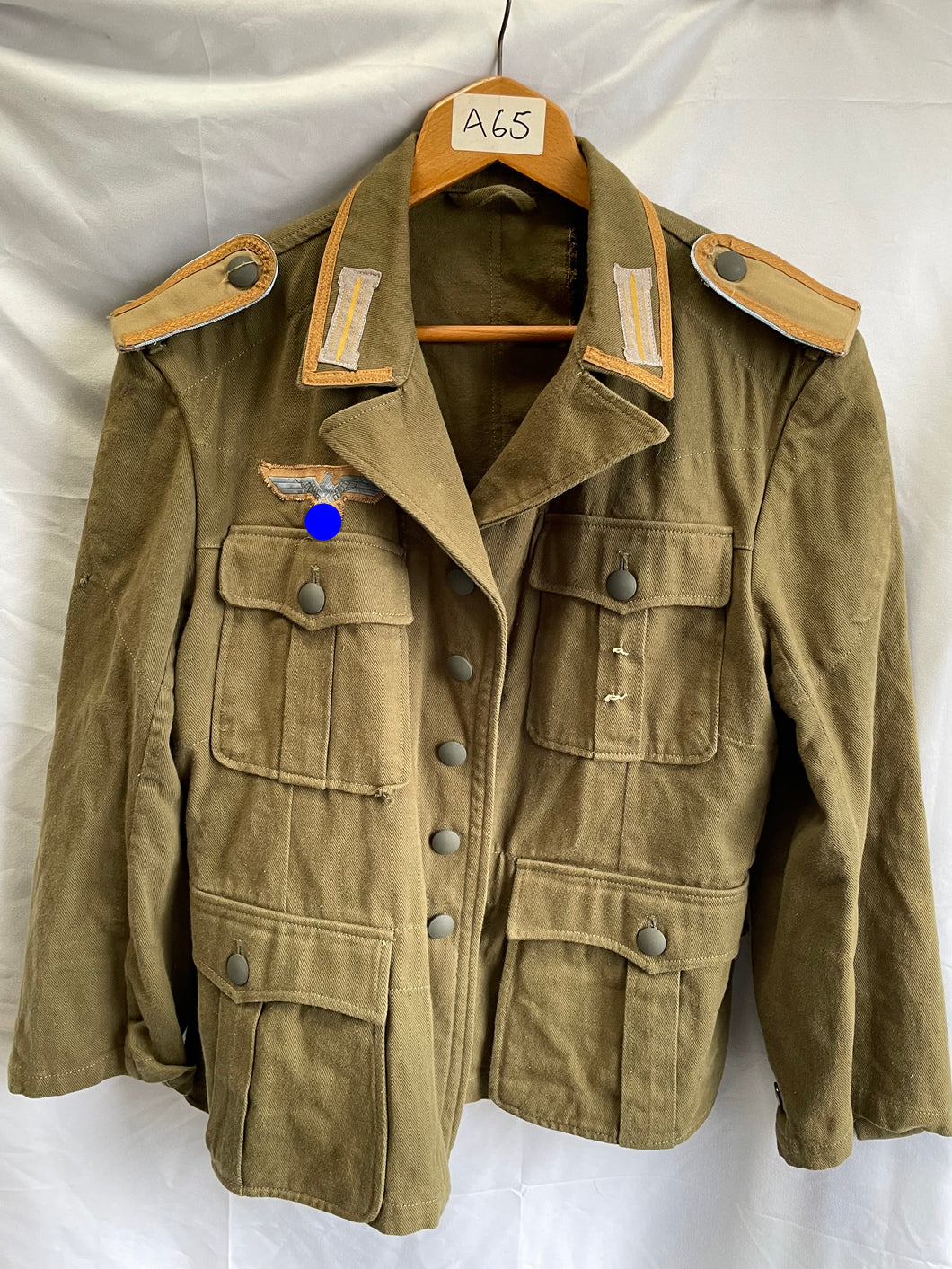WW2 German Army Afrika Korps Tunic with Insignia