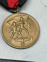 Load image into Gallery viewer, WW2 German Czech Annexation Medal Original - 1 October 1938 - The Militaria Shop
