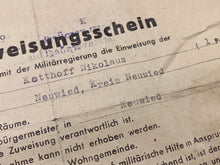 Load image into Gallery viewer, Interesting WW2 German 1939 / 48 Dated Pass / Document

