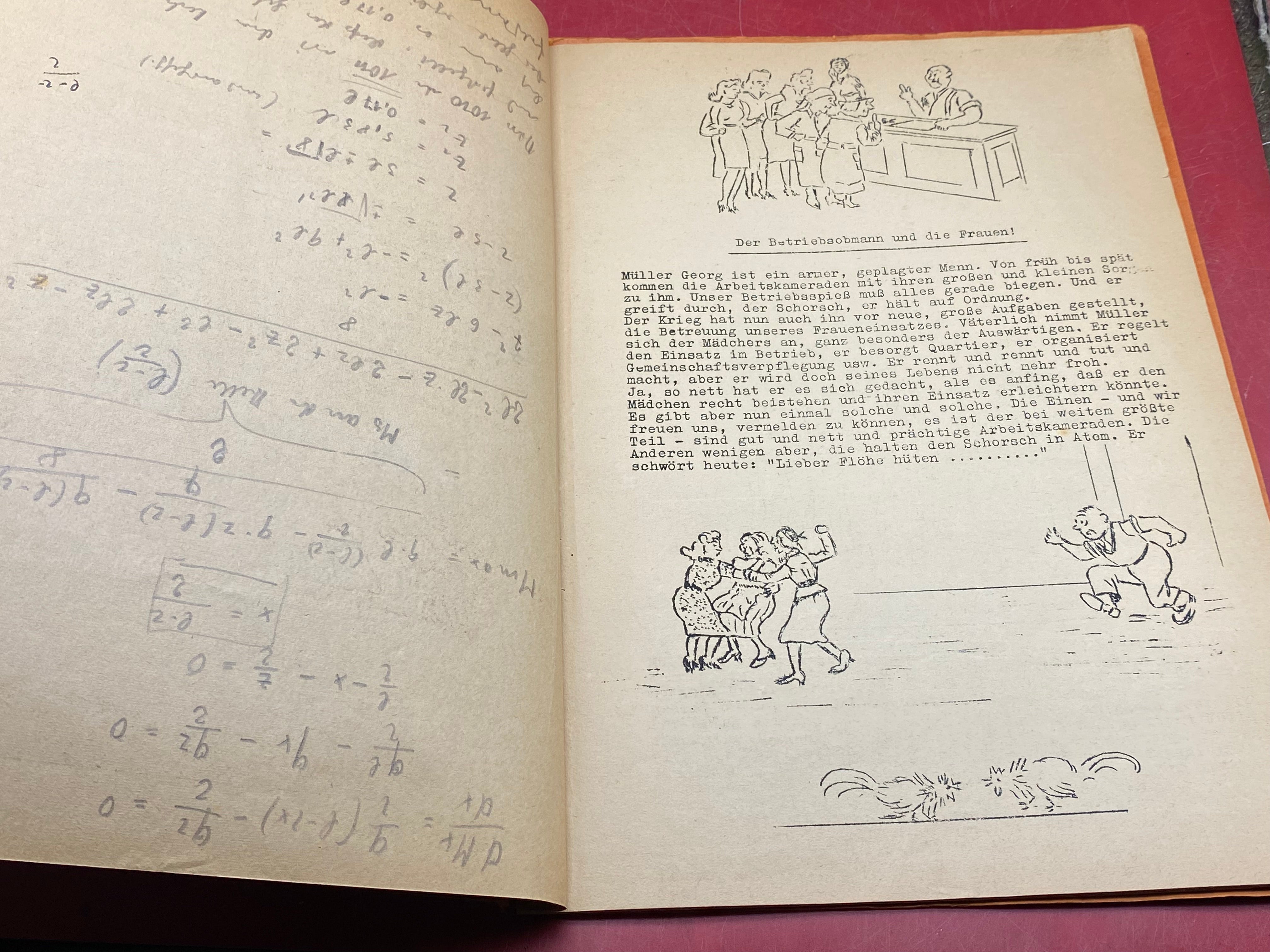 Interesting WW2 German 1940 Feldpost / Musicians Regiment Booklet - The Militaria Shop