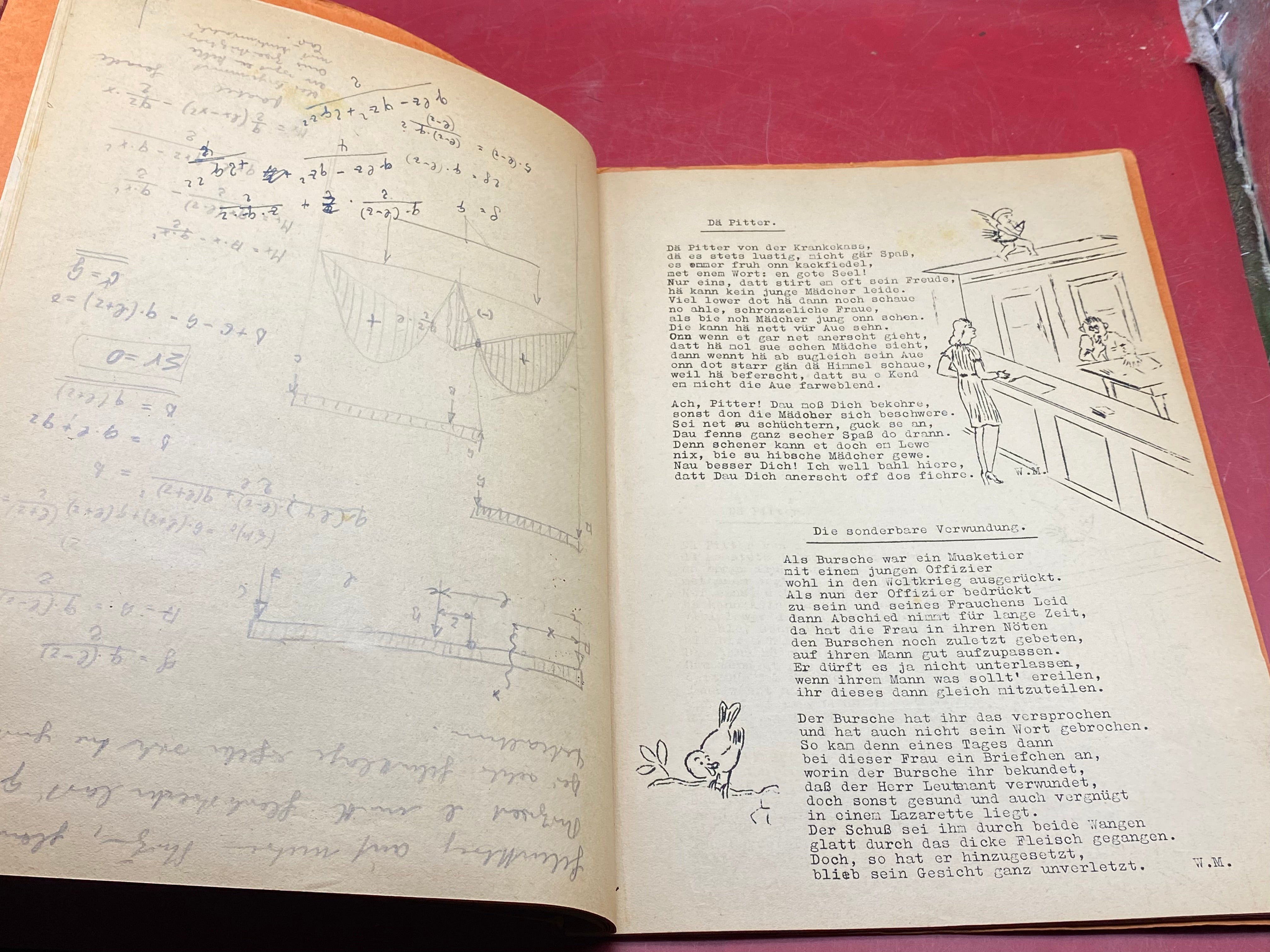 Interesting WW2 German 1940 Feldpost / Musicians Regiment Booklet - The Militaria Shop