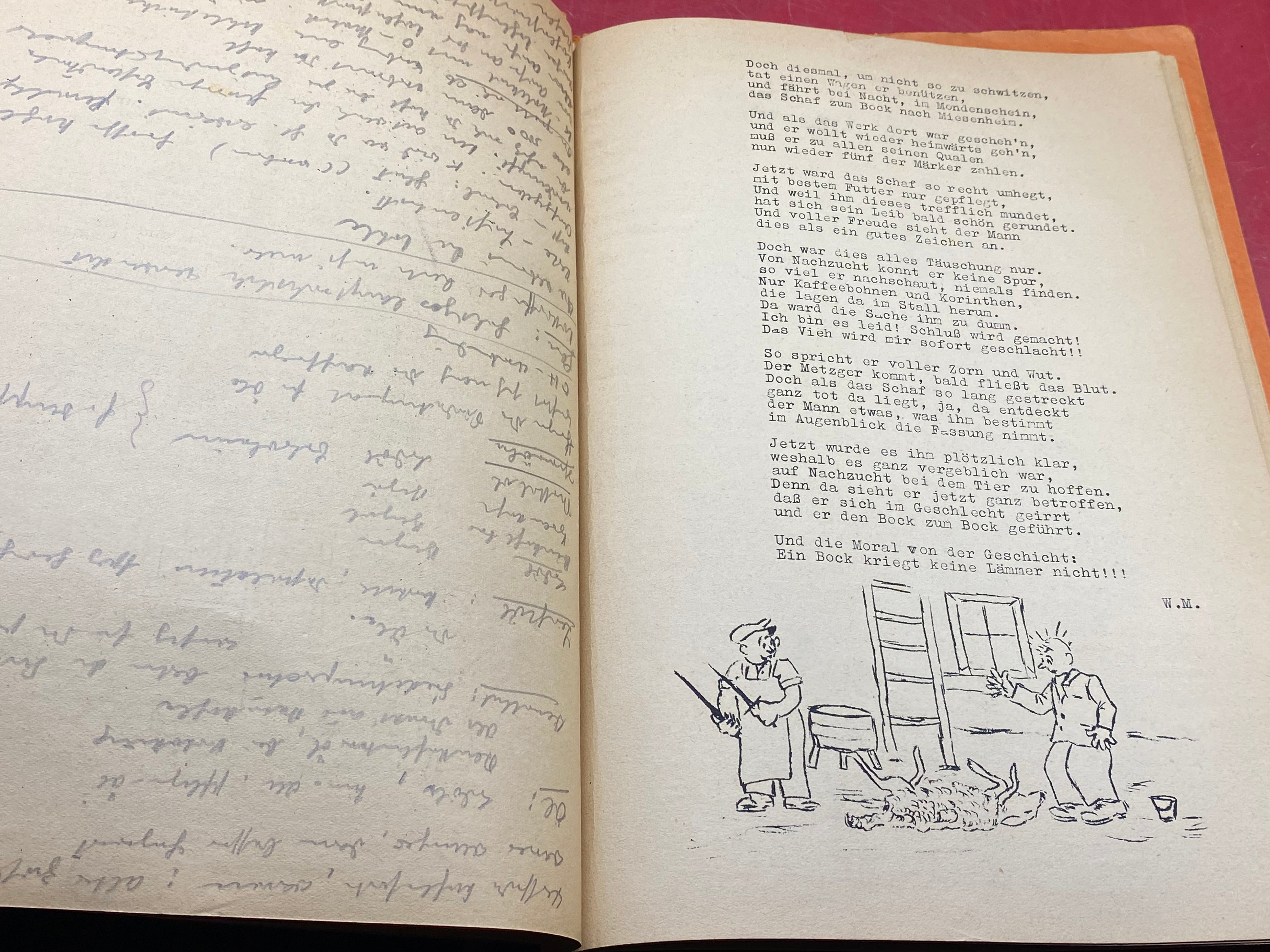 Interesting WW2 German 1940 Feldpost / Musicians Regiment Booklet - The Militaria Shop