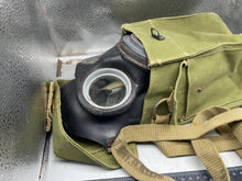 Charger l'image dans la galerie, Original WW2 British Army Assault Gas Mask Set - The Militaria Shop
