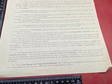 Load image into Gallery viewer, Copy of Interesting WW2 German 1934 document.
