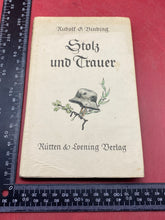 Charger l&#39;image dans la galerie, Original 1940 Dated WW2 German Stolz under Trauer Book
