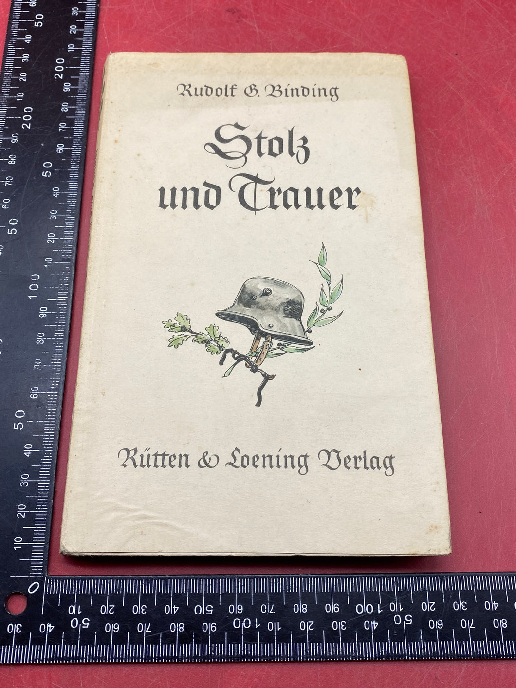 Original 1940 Dated WW2 German Stolz under Trauer Book