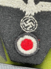 Load image into Gallery viewer, WW2 German Army Panzer Cap Badge
