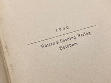 Lade das Bild in den Galerie-Viewer, Original 1940 Dated WW2 German Stolz under Trauer Book
