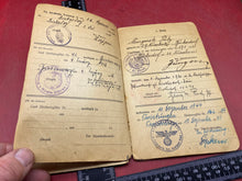 Load image into Gallery viewer, Original WW2 1944 Dated German Marked &quot;Familien&quot; Family History Book
