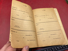 Load image into Gallery viewer, Original WW2 1944 Dated German Marked &quot;Familien&quot; Family History Book
