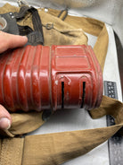 British Army Soldier Gas Mask GSR Respirator - Original 1940 Dated Bag - The Militaria Shop
