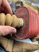 British Army Soldier Gas Mask GSR Respirator - Original 1940 Dated Bag - The Militaria Shop