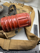 British Army Soldier Gas Mask GSR Respirator - Original 1940 Dated Bag - The Militaria Shop