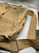 British Army Soldier Gas Mask GSR Respirator - Original 1940 Dated Bag - The Militaria Shop