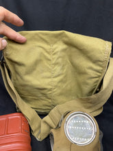Load image into Gallery viewer, WW2 British Army Gas Mask Set - Complete and 1938 / 42 Dated - The Militaria Shop
