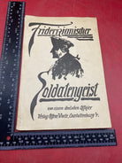 Original 1924 dated - Signed Copy of the Book Soldatengeift - by a German Officer - The Militaria Shop