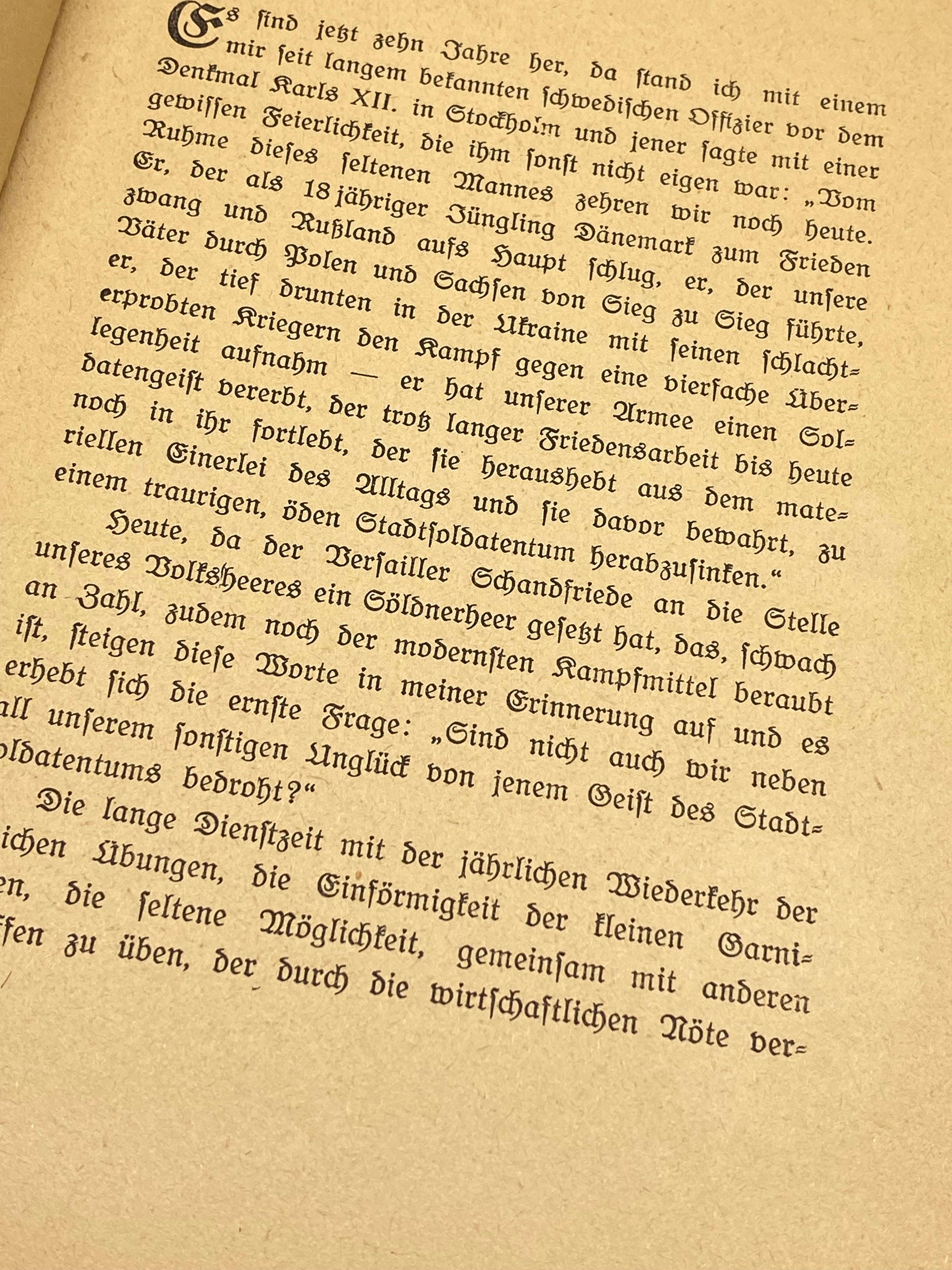 Original 1924 dated - Signed Copy of the Book Soldatengeift - by a German Officer - The Militaria Shop