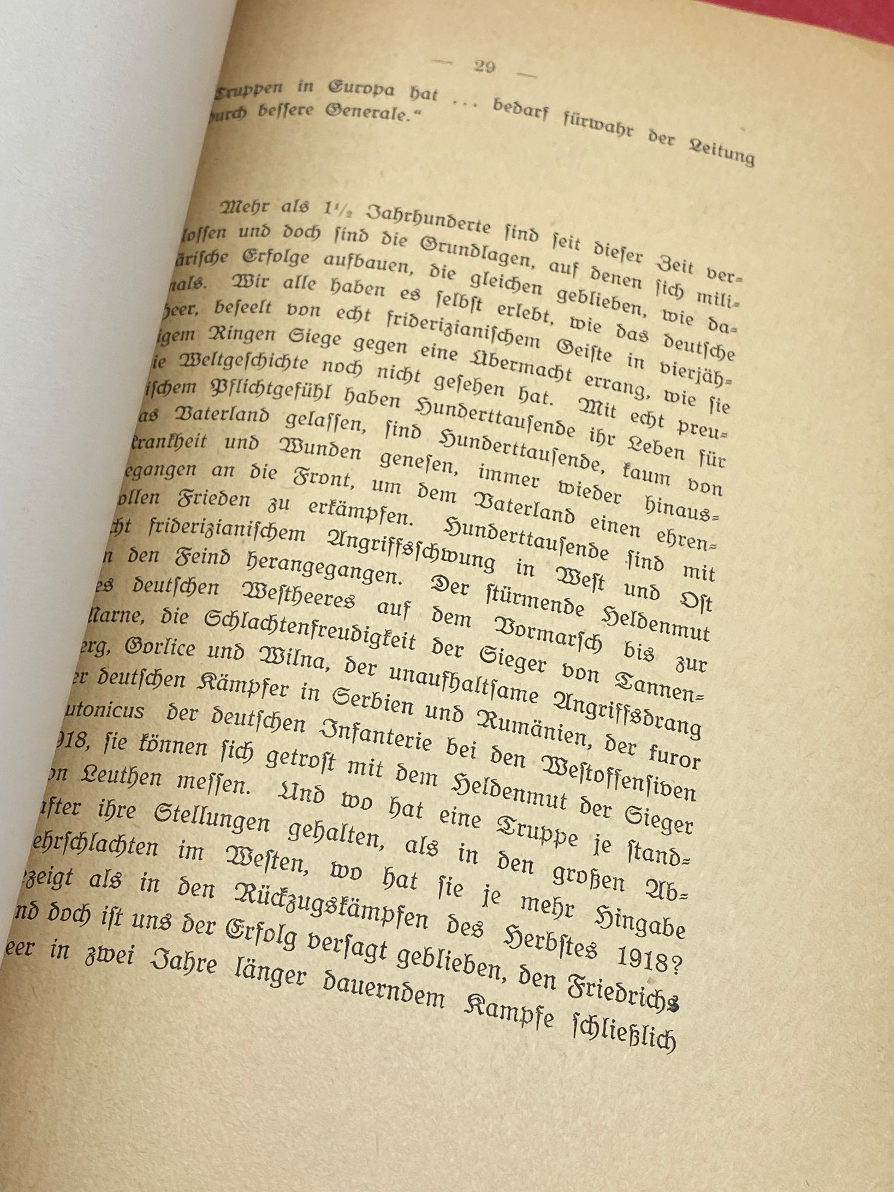 Original 1924 dated - Signed Copy of the Book Soldatengeift - by a German Officer - The Militaria Shop