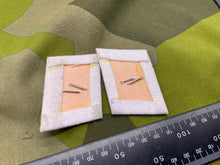 Load image into Gallery viewer, Pair of WW2 German Army Panzer Skull Collar Badges

