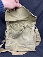 WW2 British Army Gas Mask Set - Long Hose Variation for Drivers etc - The Militaria Shop