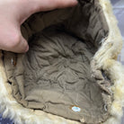 Original WW2 Swedish Army Wool Fur Hat - German Insignia - The Militaria Shop