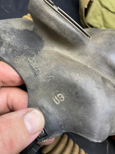 Load image into Gallery viewer, WW2 British Army Gas Mask Set - Long Canvas Hose Variation for Drivers etc - The Militaria Shop
