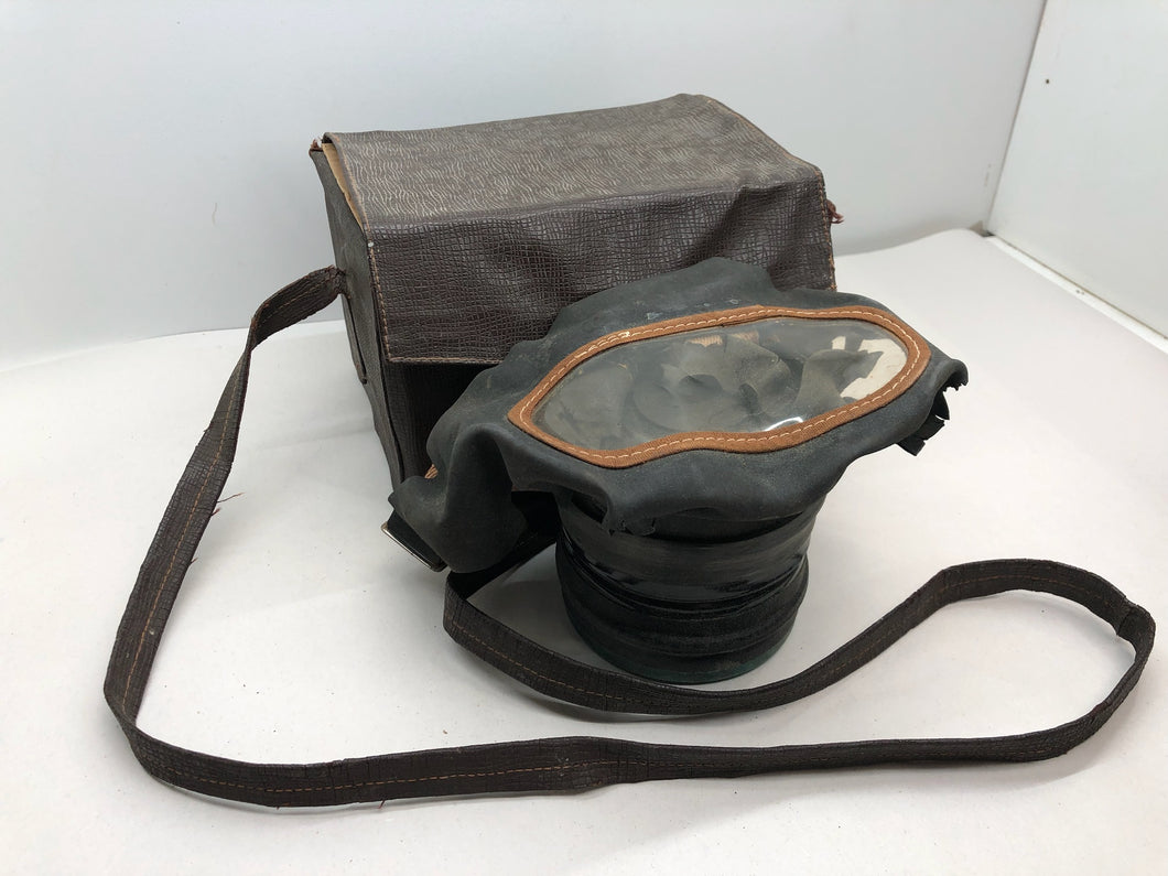 Original WW2 British Home Front Civilian Gas Mask in Box