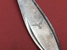 Charger l&#39;image dans la galerie, Original WW2 German Luftwaffe Officers Mess Cutlery Fork
