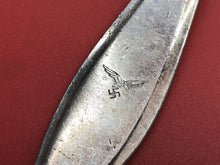 Load image into Gallery viewer, Original WW2 German Luftwaffe Officers Mess Cutlery Fork
