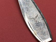 Load image into Gallery viewer, Original WW2 German Luftwaffe Officers Mess Cutlery Fork
