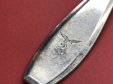 Load image into Gallery viewer, Original WW2 German Luftwaffe Officers Mess Cutlery Fork
