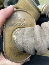 Load image into Gallery viewer, Original WW2 British Army General Service Respirator &amp; Bag in excellent condition - The Militaria Shop
